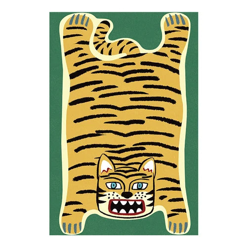 Carpet for Living Room Cartoon Animal Home Decoration Coffee Tables Children's Bedroom Plush Mat Large Area Cloakroom Rug ковер