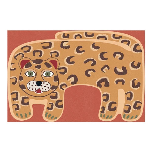 Carpet for Living Room Cartoon Animal Home Decoration Coffee Tables Children's Bedroom Plush Mat Large Area Cloakroom Rug ковер