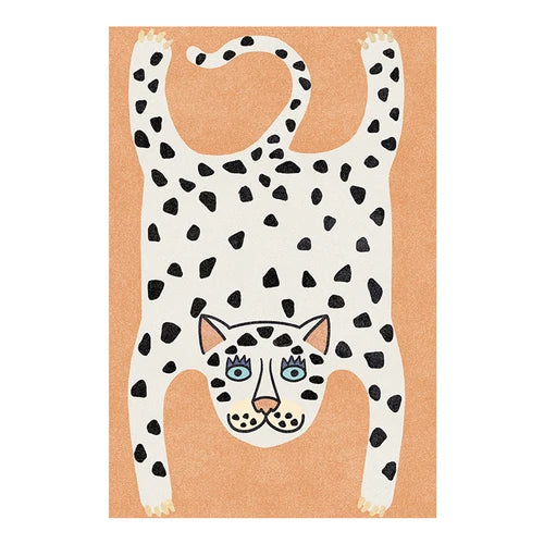 Carpet for Living Room Cartoon Animal Home Decoration Coffee Tables Children's Bedroom Plush Mat Large Area Cloakroom Rug ковер