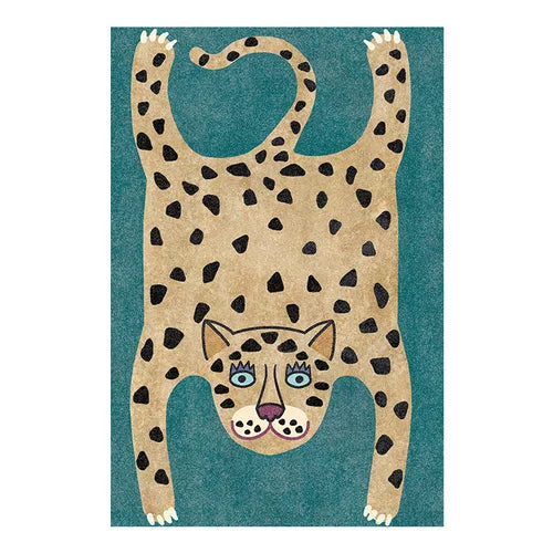 Carpet for Living Room Cartoon Animal Home Decoration Coffee Tables Children's Bedroom Plush Mat Large Area Cloakroom Rug ковер