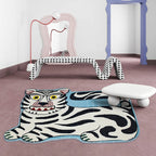 Carpet for Living Room Cartoon Animal Home Decoration Coffee Tables Children's Bedroom Plush Mat Large Area Cloakroom Rug ковер