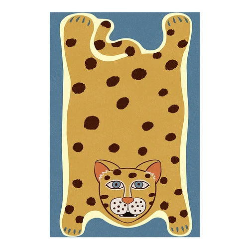 Carpet for Living Room Cartoon Animal Home Decoration Coffee Tables Children's Bedroom Plush Mat Large Area Cloakroom Rug ковер